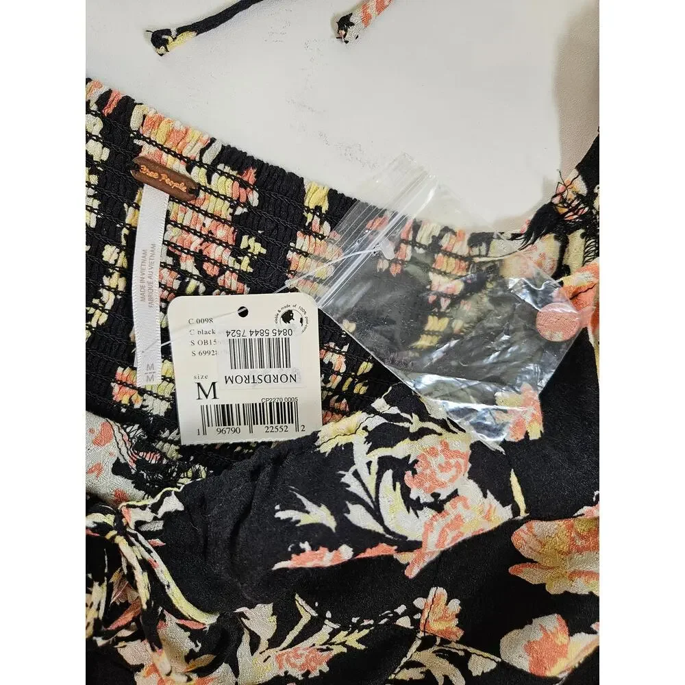 NWT Free People Hilary Printed Top, Size M
